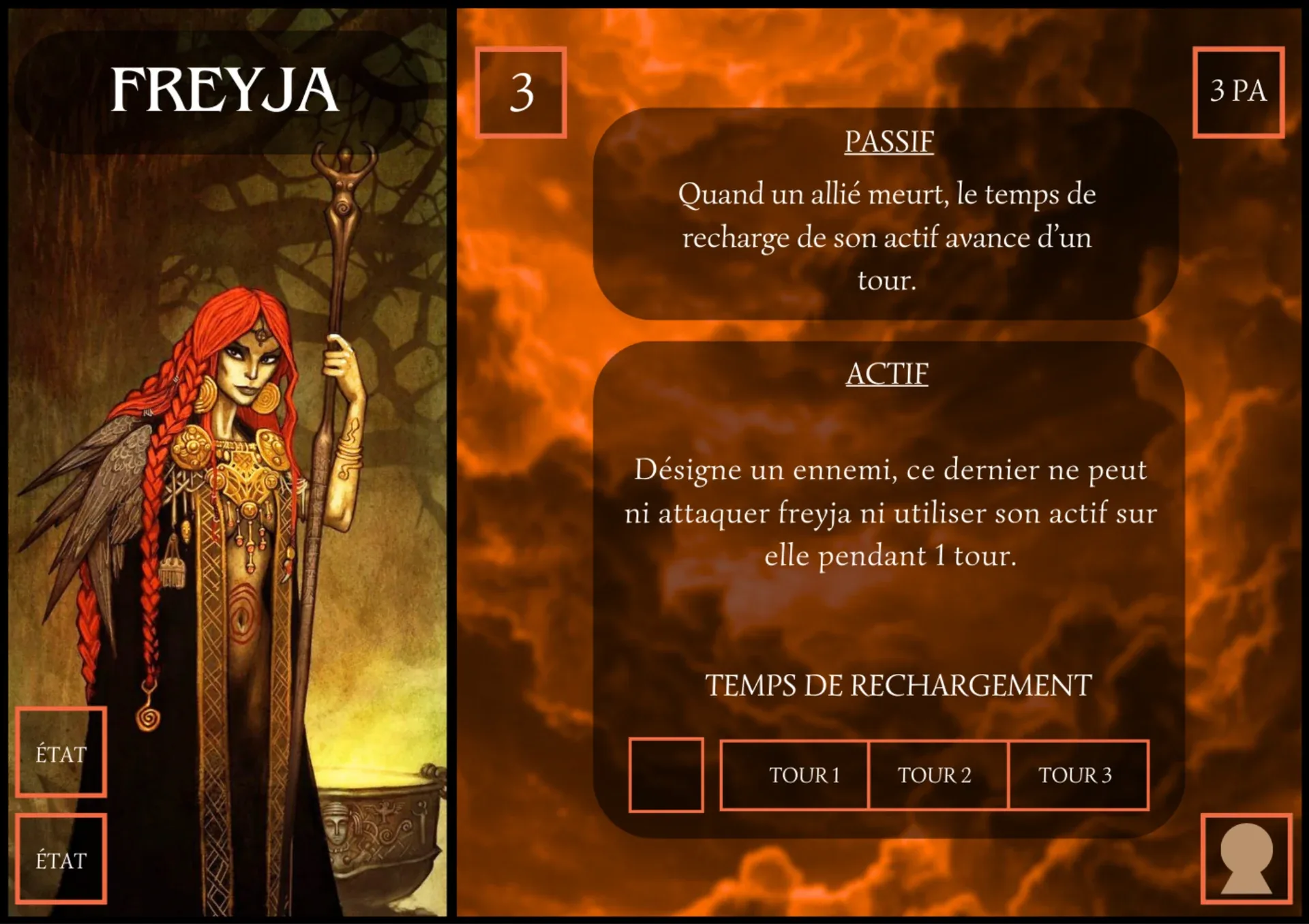 Carte personnage 6 de Glory of Gods